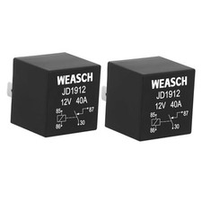 Pack JD191Car Relay, 1V 40A, 4 Pin SPST, Automotive Switches and Starters, 2