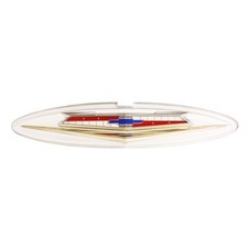 Trim Parts 1960 Chevrolet Carel Camino 283 V-8 Front Grille Emblem Each - 2