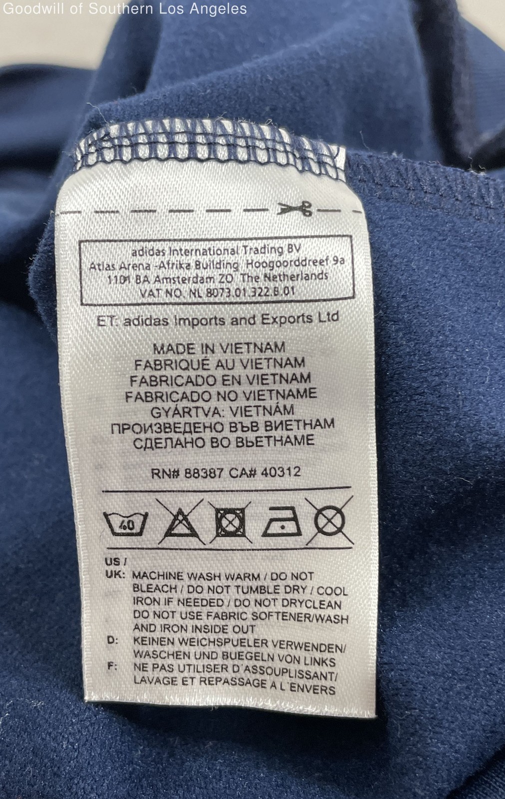 Adidas Chelsea FC Football Club Soccer Crewneck Sweatshirt Men's Size M thumbnail 7