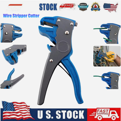Adjustable Automatic Wire Stripper Cable Cutter Multi Functional 2 in 1 Pliers-