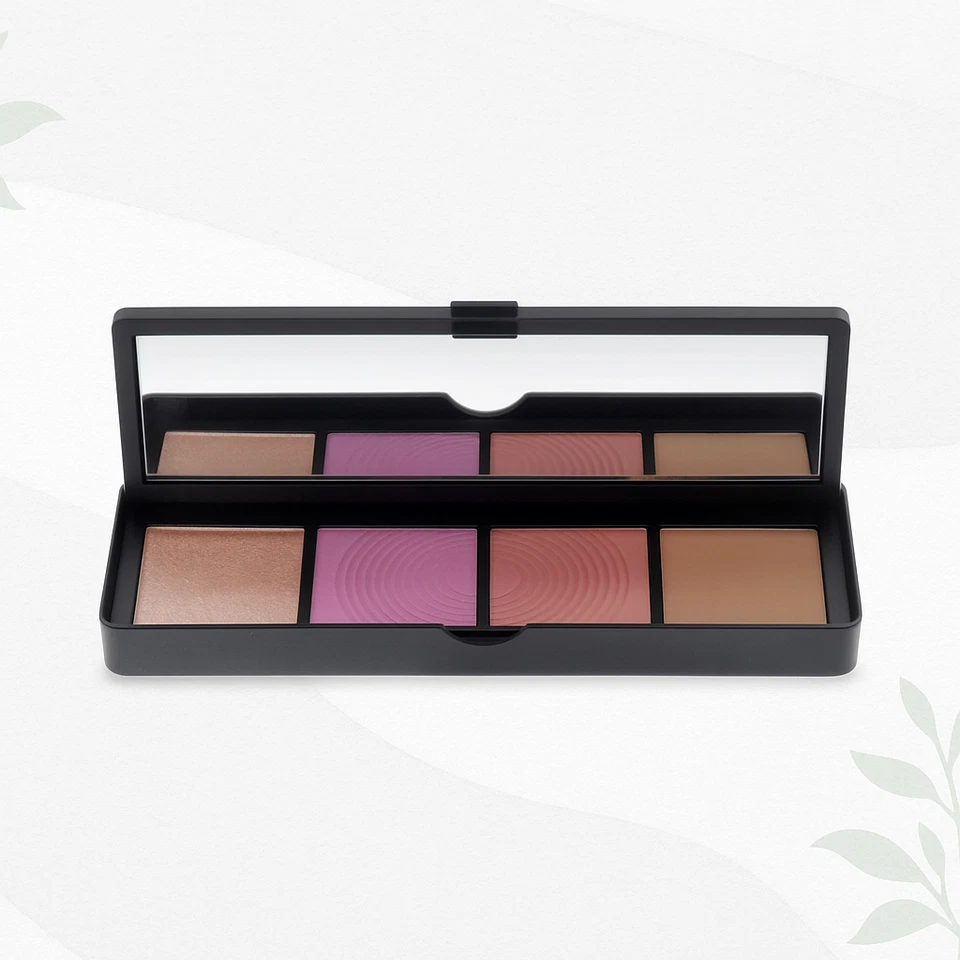 Smashbox Halo Sculpt + Glow Face Palette Pink Saturation 0.55oz Highlighter NEW - Image 3 of 3