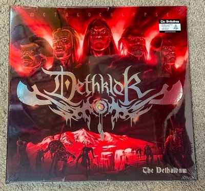DETHKLOK-THE DETHALBUM 2LP Vinyl Exclusive Milky Clear Quad