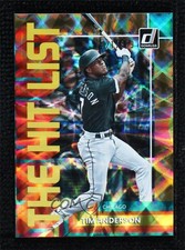 2022 Panini Donruss The Hit List 721/999 Tim Anderson #THL-3 0s1o