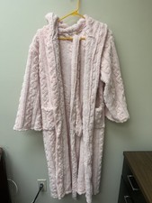 Womens Twist Fleece Robe