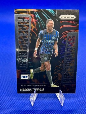 マルチャミーフワロス プリズマ 2枚 2025-26 Panini Prizm FIFA Soccer Marcus Thuram Fireworks #6 | eBay