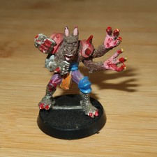 Games Workshop Blood Bowl 2nd Ed Undead Werewolf Star Player Slarga Foulstrike