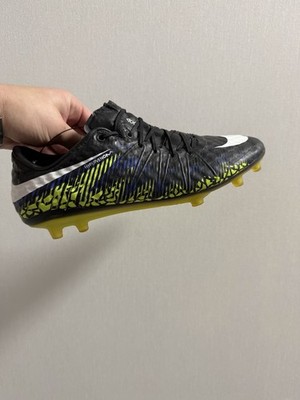 NIKE HYPERVENOM PHINISH FG DARK LIGHTNING PACK - BLACK/WHITE/VOLT/PARAMOUNT BLUE