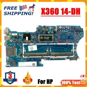 18742-1 FOR HP X360 14M-DH 14-DH LAPTOP MOTHERBOARD W/ I3 I5 I7 CPU   DDR4 *vy