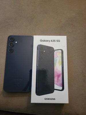 Samsung Galaxy A35 5G entsperrt 128gb kommt mit Karton, gebraucht guter Zustand 