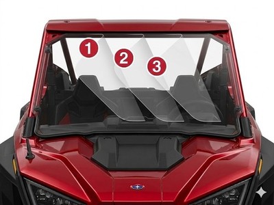 Windshield Guardian Tear-off DIY Kit for Glass or Hard Coated Poly Windshields