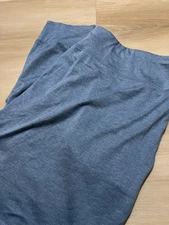 Gaiam Women Activewear Jogger Pant Size XL Blue Soft High Rise Pockets Yoga