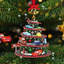 Personalized Cute Car Christmas Ornament Gift for Kids  Fans