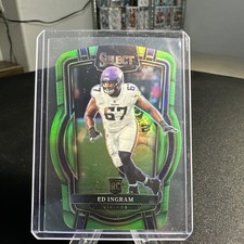 2022 Panini Select Club Level Neon Green Prizm Die-Cut /299 Ed Ingram #236 ✅📈💥