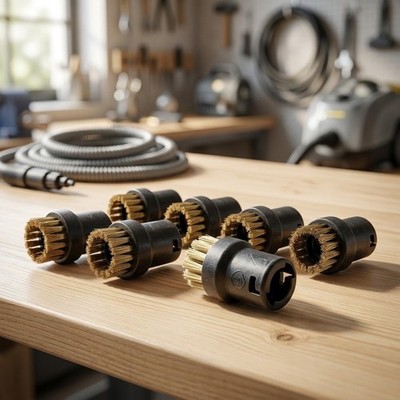 Brass Wire Brush Nozzles For KARCHER SC1 SC2 SC3 SC4 SC5 Steam Cleaner Parts