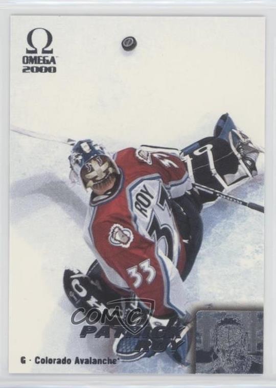 1999-00 Pacific Omega Patrick Roy #65 HOF 03od