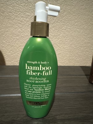 OGX Bamboo Fiber Full Strength & Body Thickening Root Booster Plumps Hair 6 floz
