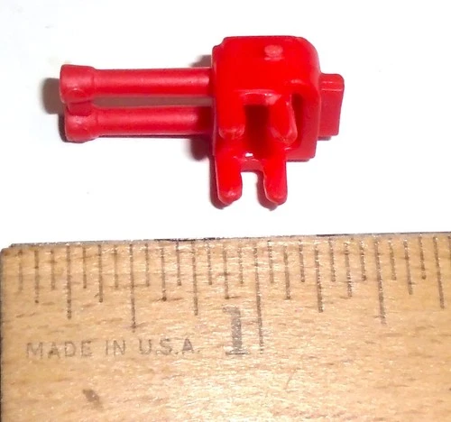 G I JOE Vehicle PART  1985 Cobra Ferret ATV    Front Machine Guns