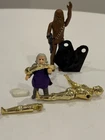 Vintage Star Wars Chewbacca, Ugnaught, and Detachable Limbs C3-PO 1977-1982 NICE