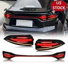 LED Tail Lights Trunk Light Bar For Toyota Corolla 2020-2024 Rear Lamps Assembly