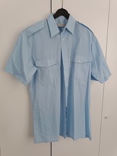 C&A Hemd Herren kurzärmlig, hellblau mit Sch...