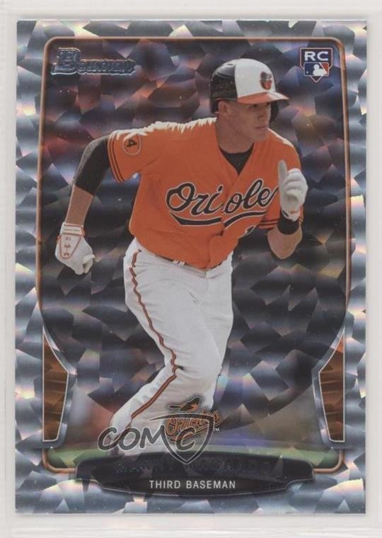 2013 Bowman Draft Silver Ice Manny Machado #4 1h4