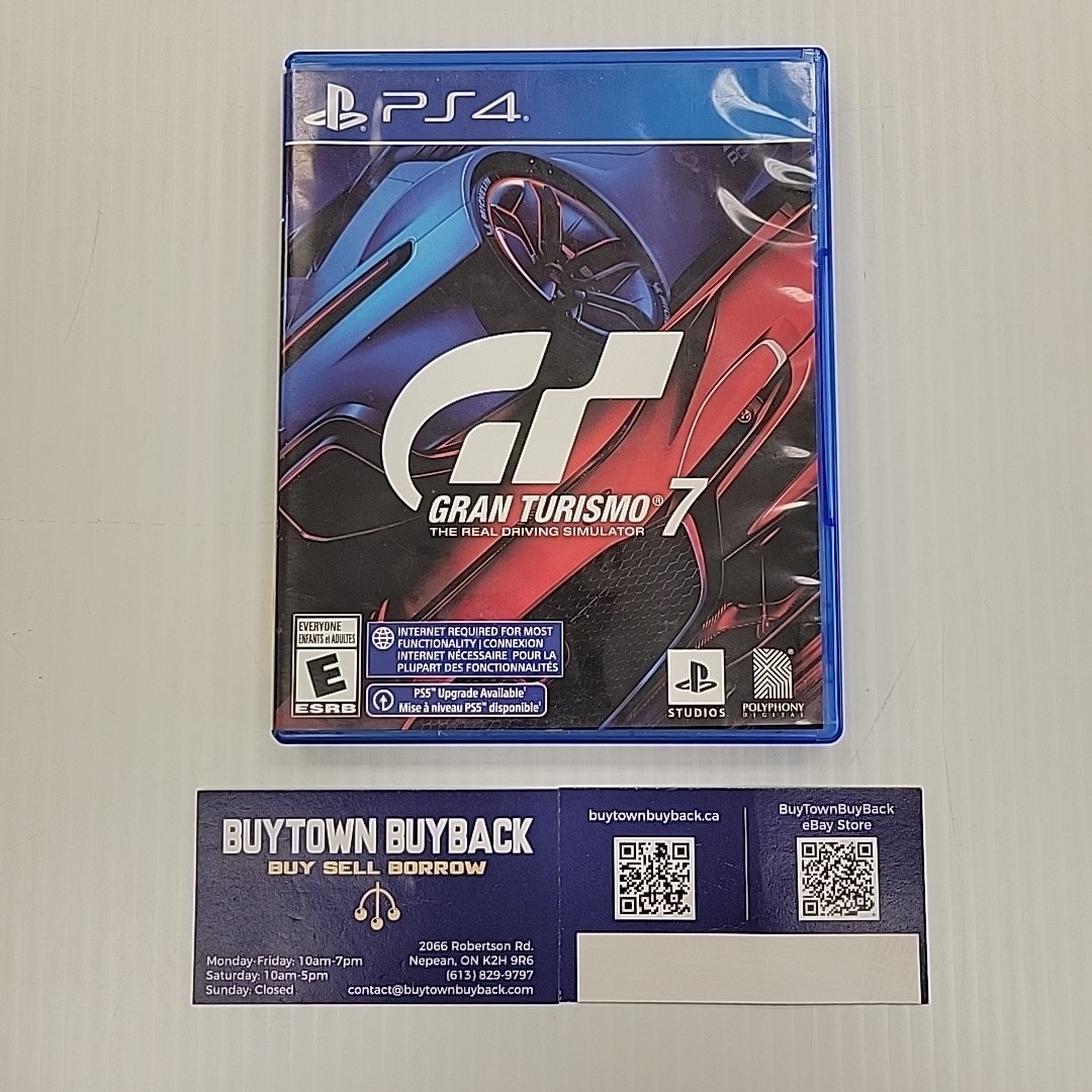 スイッチ、PS4、47型テレビセット Gran Turismo 7 (Sony Playstation 4 PS4, 2022) With Both Discs GT7