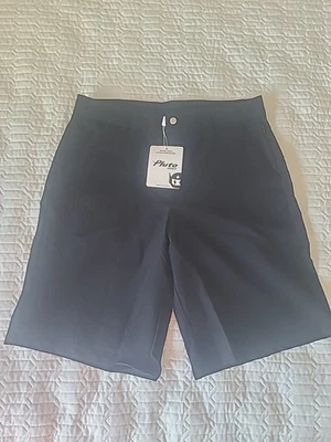 PLUTO Golf CAPTAIN MORGAN Sliced Shorts Men New Large Black NWT - Image 1 of 4