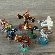 7 Skylanders Figures Giants Spyro's Adventure Blast Zone Terrafin Chill Zap