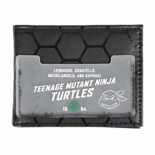 Teenage Mutant Ninja Turtles 1984 Bi-Fold Wallet Retro TMNT Licensed NEW