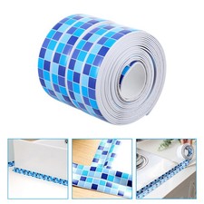2 Pcs Caulk Tape Sealant Strip Toilet Caulking Decorative for Bathroom