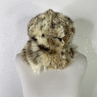 Vintage Marshall Field And Company Rabbit Fur Hat