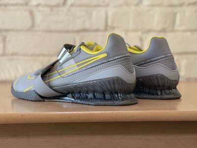 Nike Romaleos 4 Weightlifting Shoes Wolf Grey Lightning CD3463-002