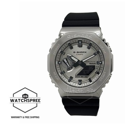 Casio G-Shock G-Steel Bluetooth® Bio-Based Black Resin Band Watch