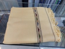 Handmade Wool Afghan Patoo Shawl: Tribal Blanket