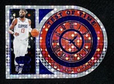 2021-22 Panini Crown Royale Test of Time Blue #11 Paul George 52/75 Clippers