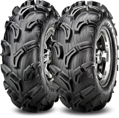 Set of 2 Maxxis Zilla Rear ATV UTV Tires AT26X11-14 6Ply