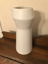 Decorative Project 62 White Pitcher Not for Food Use Great Decor Piece or Vase