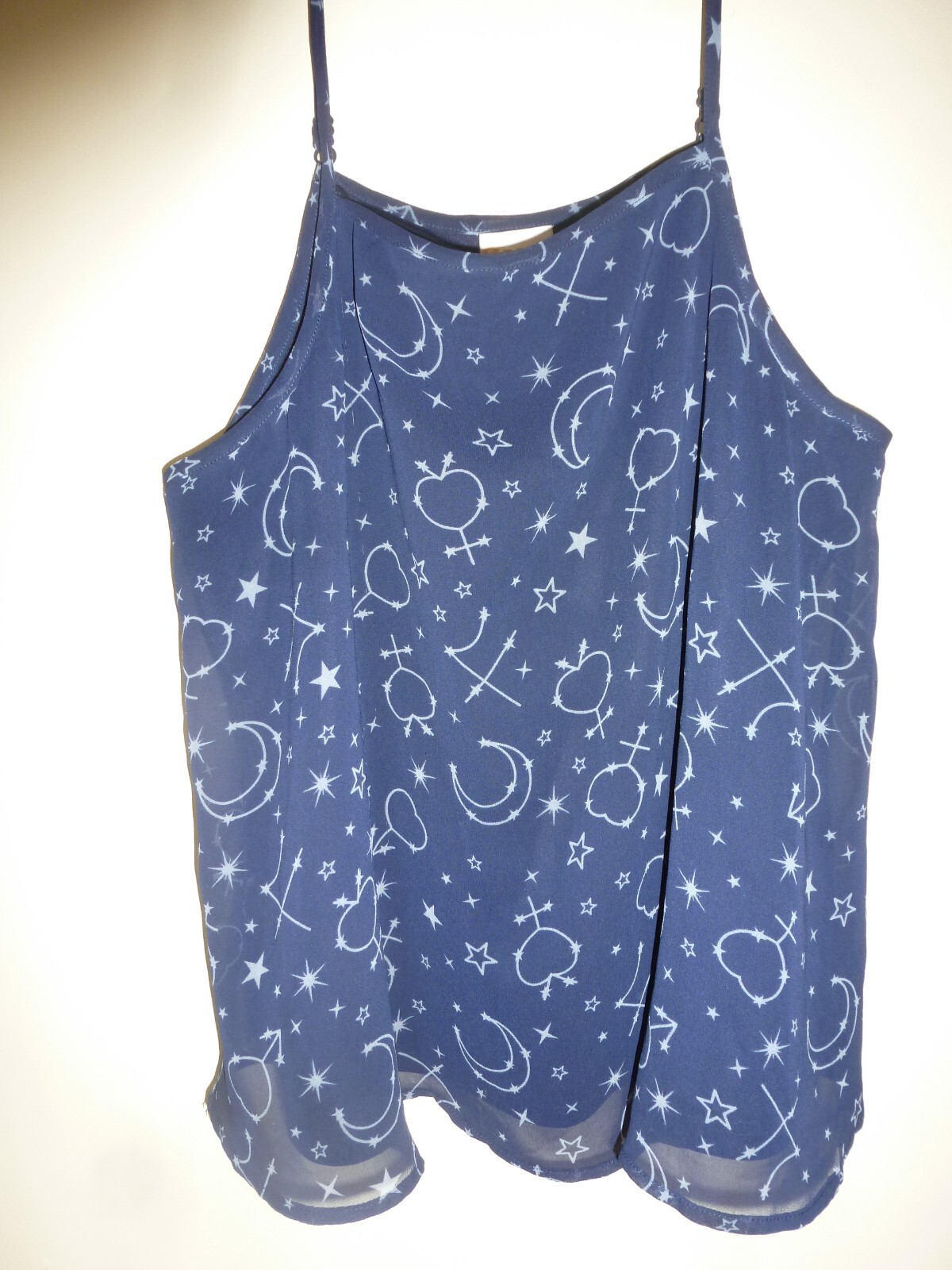 Sailor Moon Box Lunch Exclusive Ladies Blue Top Size … Gem