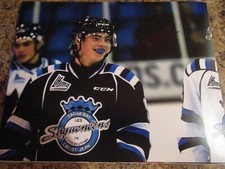 HENDRIX LAPIERRE AUTOGRAPHED 8X10 MATTE PHOTO CHICOUTIMI SAGUENEENS (A)