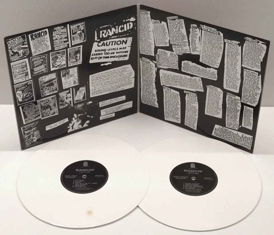Rancid – Let's Go 2 x 10” 1994 US ORIG Epitaph Green Day NOFX AFI Punk LP - Image 3 of 4