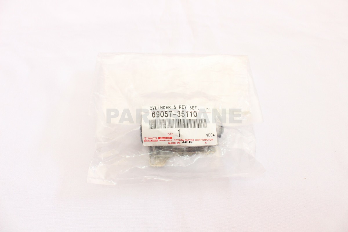 69057-35110 Toyota OEM Genuine CYLINDER & KEY SET, IGNITION SWITCH