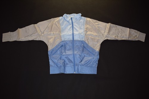 Adidas Regen Jacke Windbreaker Vintage 80s 80er Rain Jacket Coat Glanz Nylon 48 - Bild 3 von 8