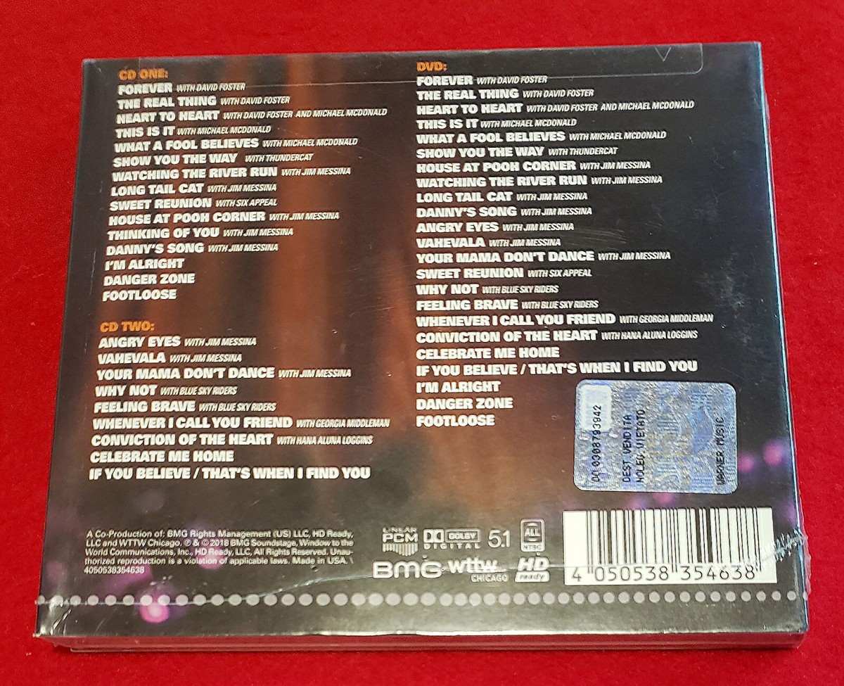 洋楽 CD+DVD Kenny Loggins Live on Soundstage LOGGINS,KENNY - Live on Soundstage (Deluxe) (2CD + DVD