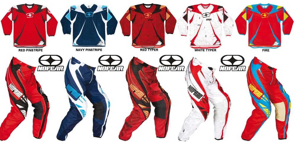 PANTALON / MAILLOT NO FEAR ELEKTRON SX MX MOTOCROSS PANTS JERSEY  081090/082090 | eBay