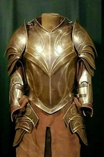 Medieval LOTR Elvis Armor Cuirass With Pauldrons Bracers Tassets Christmas LARP/