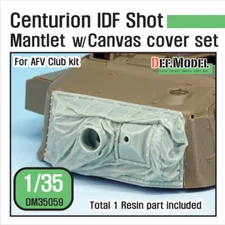 1/35 Centurion IDF Shot Mantlet w/Canvas Cover set for AFV Club