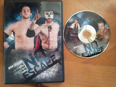 No Escape ROH DVD Ring of Honor Charlotte NC 7/9/2011 Sami Zayn Roderick Strong