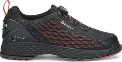 Dexter C9 Knit Black/Red BOA WIDE WIDTH Mens Bowling Shoes | eBay