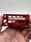 Vintage Collectable LESNEY Matchbox 1907 London E Classic Tramcar Red
