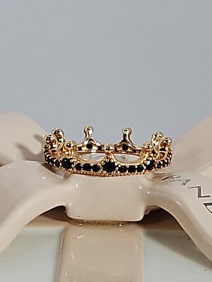 Authentic Pandora Rose-Gold Plated Enchanted Crown Ring